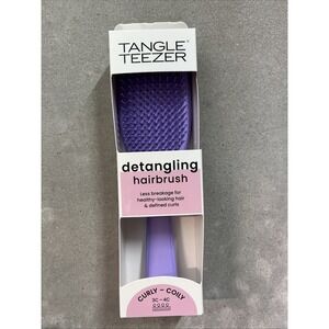 Tangle Teezer Ultimate Detangler Hair Brush, Dry & Wet Curly Hair/Lilac‎